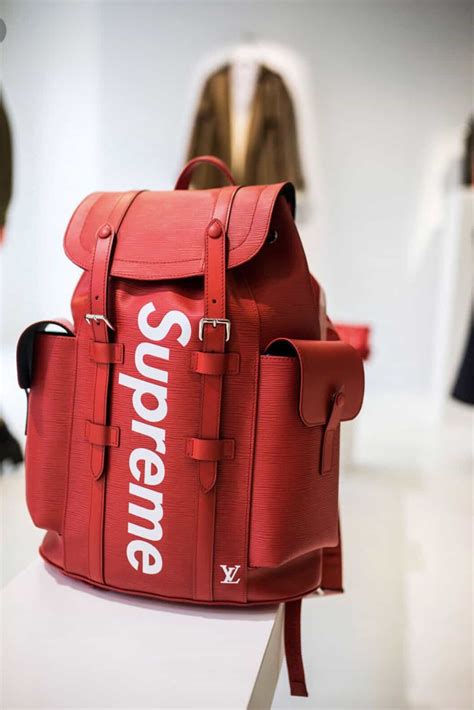 louis vuitton supreme backpack black replica|Louis Vuitton supreme backpack price.